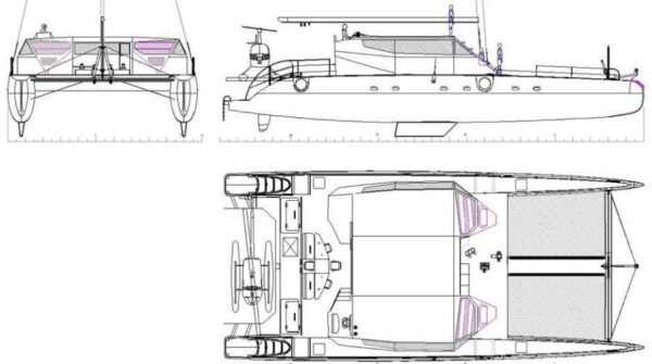 Fountaine Pajot Catamaran Helicat Red - Image 36