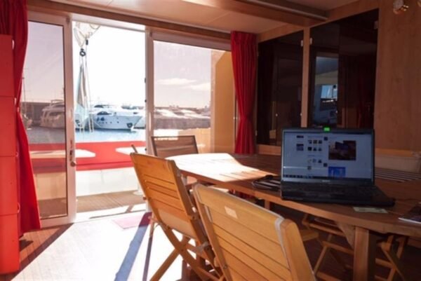 Fountaine Pajot Catamaran Helicat Red - Image 14