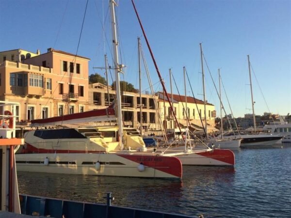 Fountaine Pajot Catamaran Helicat Red - Image 10