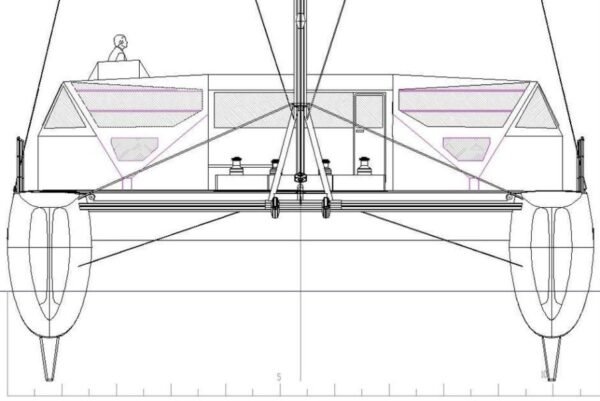 Fountaine Pajot Catamaran Helicat Red - Image 38