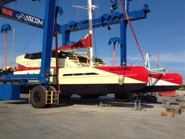 Fountaine Pajot Catamaran Helicat Red - Image 29